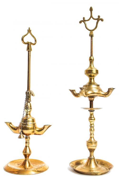 DOS LUCES DE ACEITE