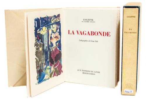 "LA VAGABONDE" CON LITOGRAFÍAS DE GRAU SALA