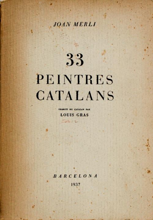 "33 PEINTRES CATALANS"