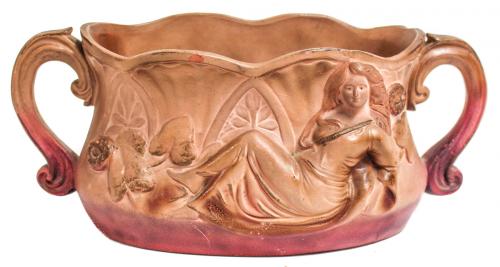 JARDINERA DE MESA EN TERRACOTA