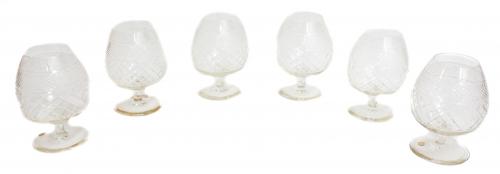 SEIS COPAS DE COÑAC