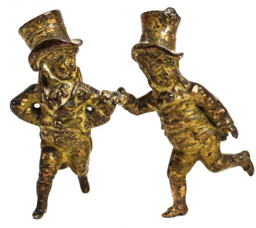 PEQUEÑA FIGURA EN BRONCE PRINCIPIOS DEL SIGLO XX