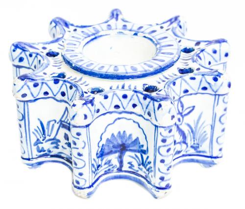 TINTERO EN CERÁMICA DEL SIGLO XIX