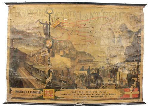 CARTEL  DEL FERROCARRIL