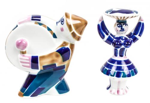 DOS FIGURAS "SARGADELOS"