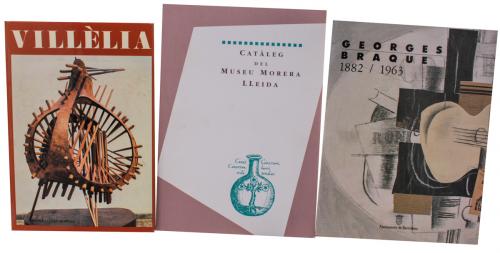 TRES LIBROS DE ARTE