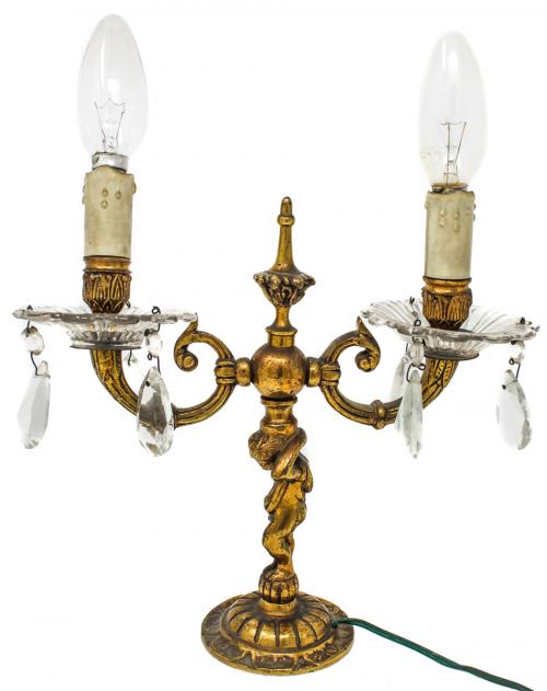 LOTE DE TRES CANDELABROS