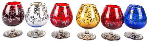 CONJUNTO DE SEIS COPAS DE BRANDY