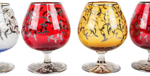 CONJUNTO DE SEIS COPAS DE BRANDY