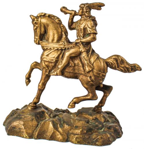 FIGURA EN CALAMINA DEL PRIMER TERCIO DEL S.XX
