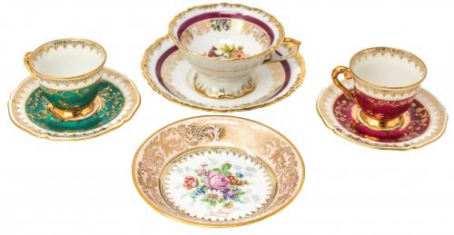 LOTE VARIADO EN PORCELANA LIMOGES