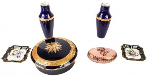 LOTE EN PORCELANA FRANCESA