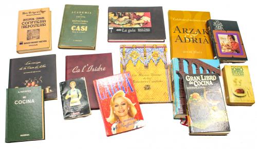 GRAN LOTE LIBROS DE COCINA