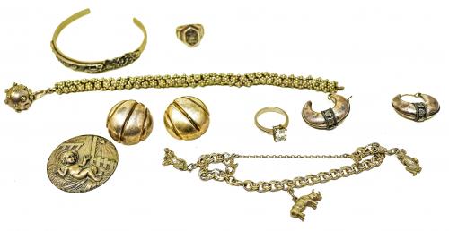 LOTE DE JOYERÍA DE PLATA