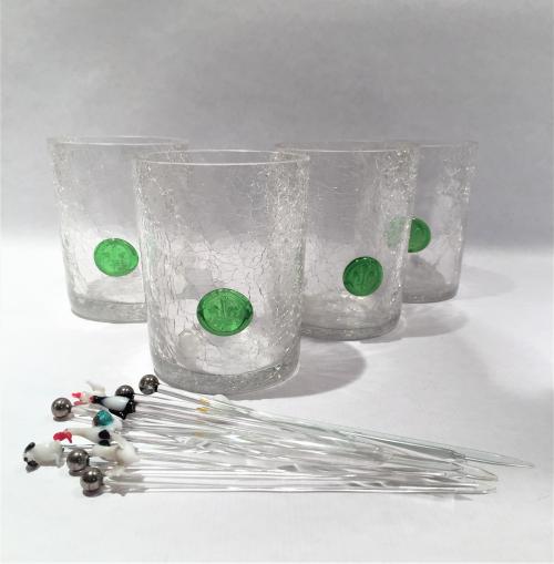 LOTE DE VASOS Y PINCHOS