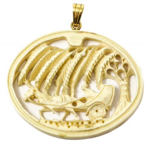 MEDALLÓN COLGANTE ORIENTAL