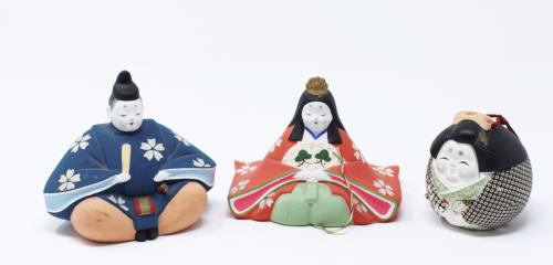 TRES FIGURAS JAPONESAS