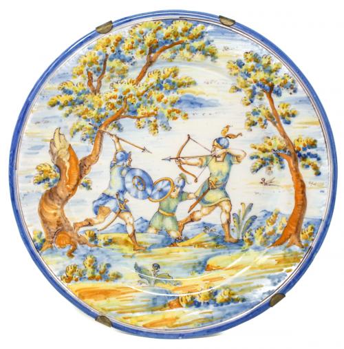 PLATO DE CERÁMICA DE TALAVERA DE LA REINA