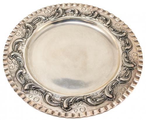 CENTRO DE MESA EN PLATA "MASRIERA Y CARRERAS"