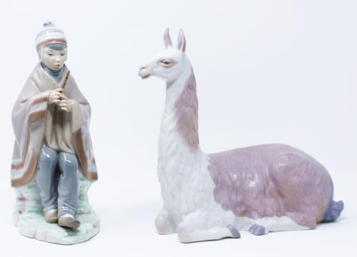 DOS FIGURAS EN PORCELANA