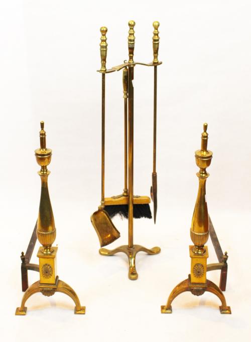 CONJUNTO MORILLOS Y UTENSILIOS CHIMENEA