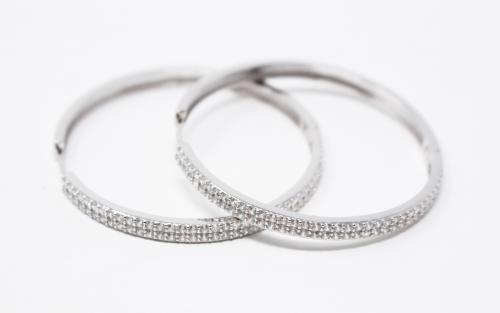 PENDIENTES ARGOLLAS DE PLATA
