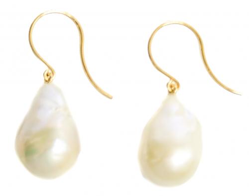 PENDIENTES CON PERLAS BARROCAS