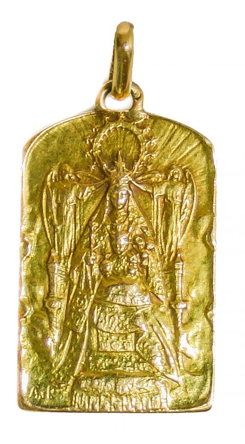 DOS CADENAS Y TRES MEDALLAS DE ORO