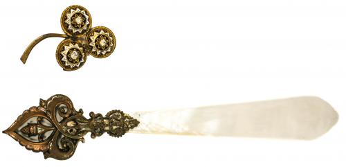 ABRECARTAS Y BROCHE TOLEDANO DE PPS. S.XX