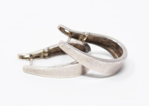 PENDIENTES ARGOLLA DE PLATA