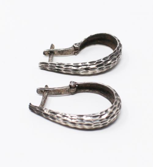 PENDIENTES ARGOLLAS DE PLATA
