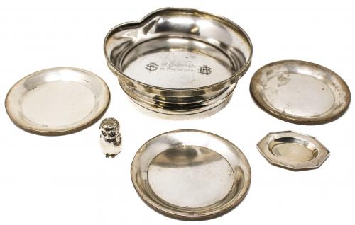 LOTE VARIADO DE PIEZAS EN PLATA