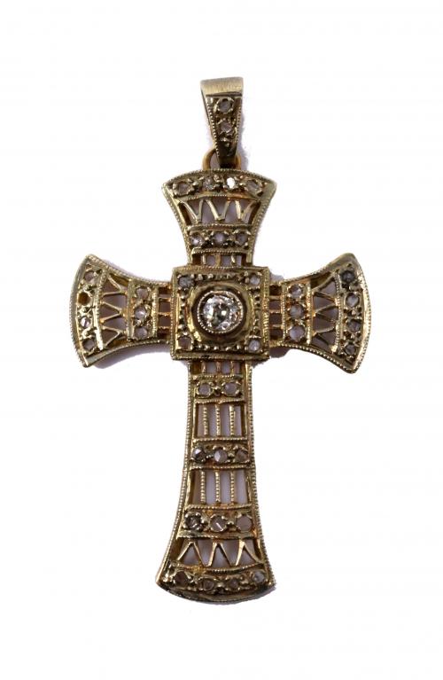 CRUZ COLGANTE DE PPS. DEL S.XX