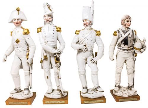 GRUPO DE SOLDADOS DE LA ÉPOCA NAPOLEONICA