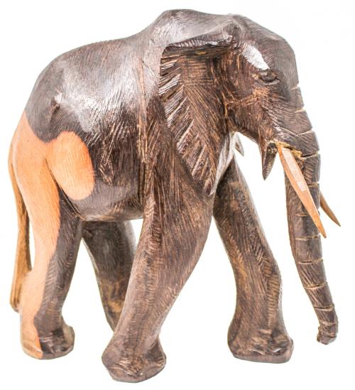 "ELEFANTE" FIGURA EN EBANO TALLADA