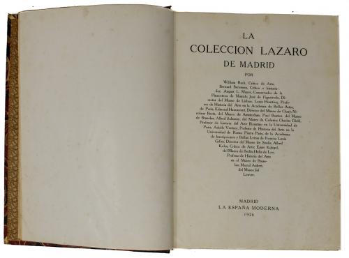 LA COLECCIÓN LÁZARO DE MADRID