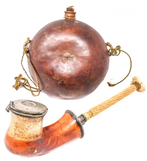 LOTE DE PIPA Y CANTIMPLORA