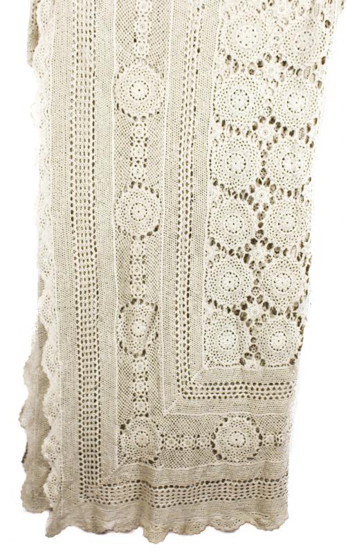 CUBRECAMA GANCHILLO DE MATRIMONIO