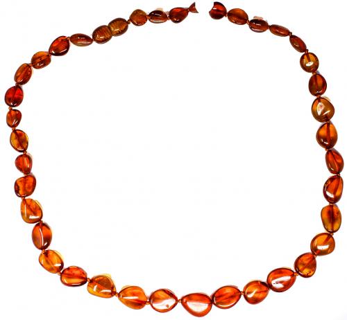 COLLAR CON CUENTAS DE AMBAR