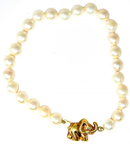 PULSERA DE PERLAS CULTIVADAS AKOYA