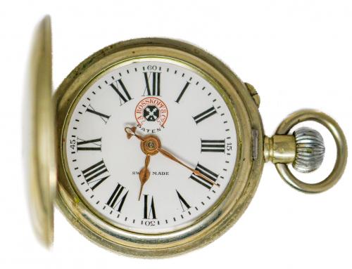 RELOJ DE BOLSILLO ROSSKOPF AÑOS 30