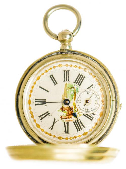 RELOJ DE BOLSILLO SABONETA DEL S.XIX