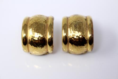 PENDIENTES EN PLATA SOBREDORADA