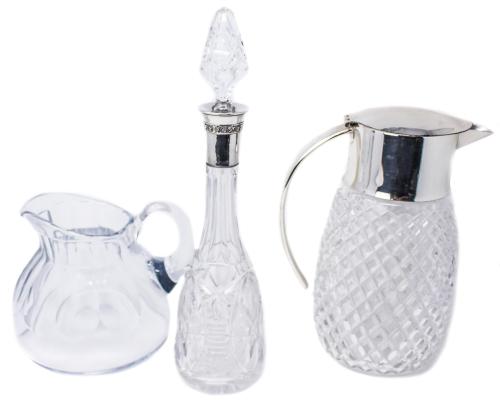 LOTE VARIADO EN CRISTAL DEL SEGUNDO TERCIO S.XX