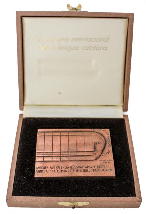 MEDALLA CONMEMORATIVA DE SUBIRACHS