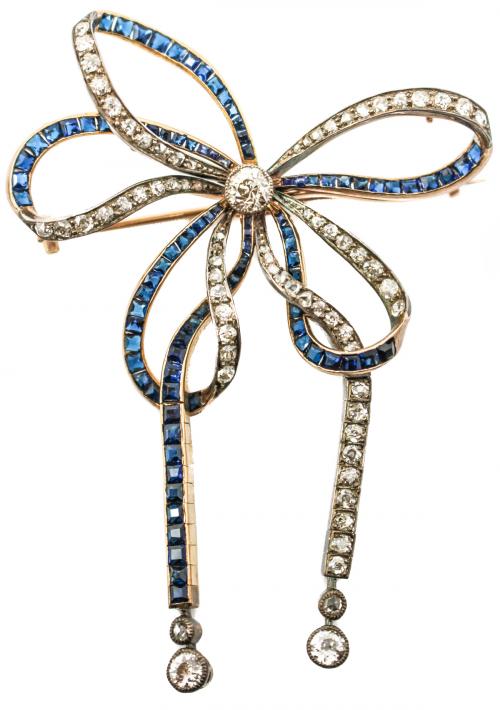 BROCHE COLGANTE DE FINALES DEL S.XIX