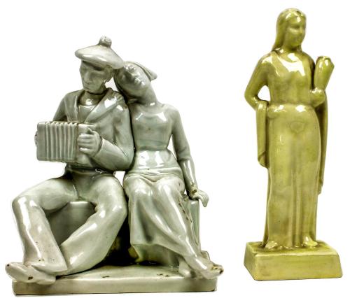 DOS FIGURAS DE PORCELANA
