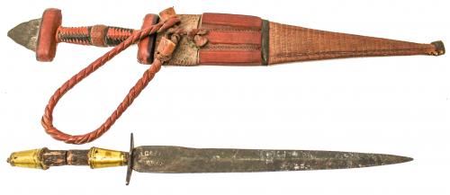 PUÑAL AFRICANO Y PUÑAL ALBACETEÑO