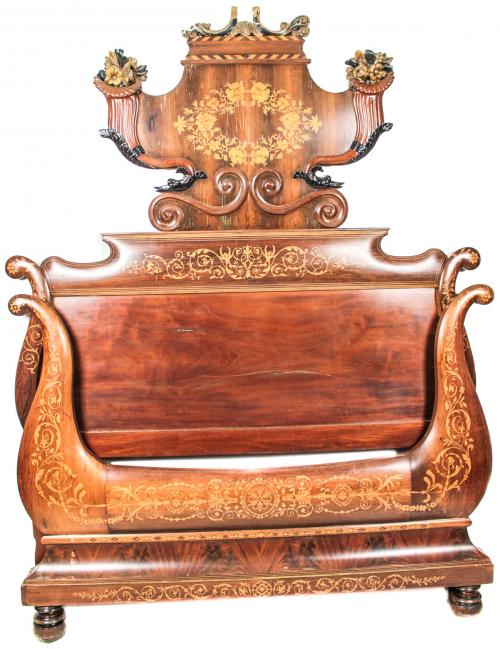 CAMA ISABELINA DE LA SEGUNDA MITAD DE S.XIX