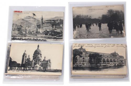 LOTE DE 48 POSTALES